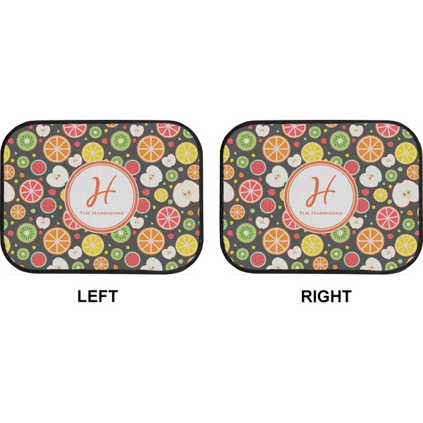 Apples & Oranges Car Floor Mats (Back Seat) (Approval)