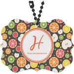 Apples & Oranges Rear View Mirror Decor (Personalized)
