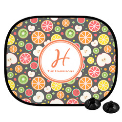 Apples & Oranges Car Side Window Sun Shade (Personalized)