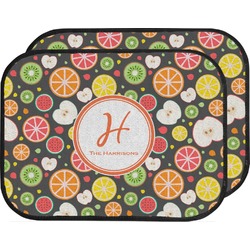 Apples & Oranges Car Floor Mats (Back Seat) (Personalized)