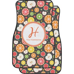 Apples & Oranges Car Floor Mats (Front Seat) (Personalized)