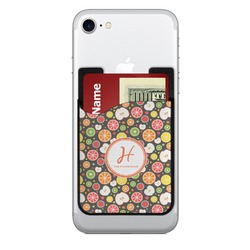 Apples & Oranges 2-in-1 Cell Phone Credit Card Holder & Screen Cleaner (Personalized)