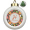 Apples & Oranges Ceramic Ball Ornament - Christmas Tree (Personalized)