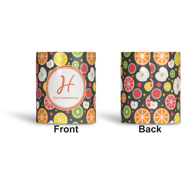 Apples & Oranges Ceramic Pen Holder - Apvl