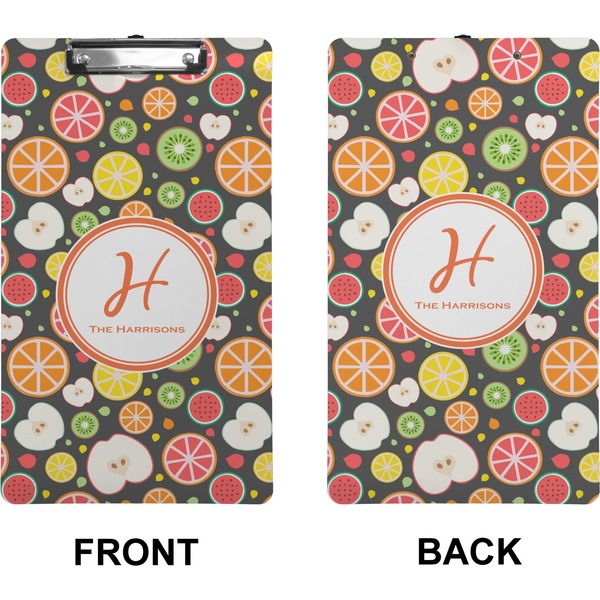 Apples & Oranges Clipboard (Legal) (Front + Back)