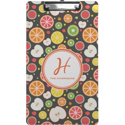 Apples & Oranges Clipboard (Legal Size) (Personalized)