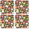 Apples & Oranges Cloth Napkins - Personalized Dinner (APPROVAL) Set of 4