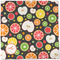 Apples & Oranges Cloth Napkins - Personalized Dinner (Full Open)