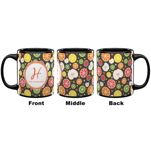 Apples & Oranges Coffee Mug - 11 oz - Black APPROVAL