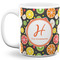 Apples & Oranges Coffee Mug - 11 oz - Full- White