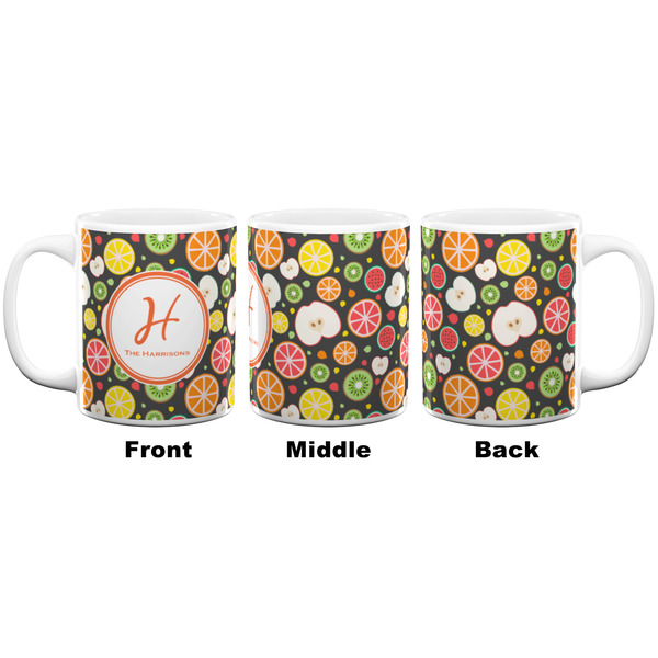 Apples & Oranges Coffee Mug - 11 oz - White APPROVAL