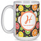 Apples & Oranges Coffee Mug - 15 oz - White Full