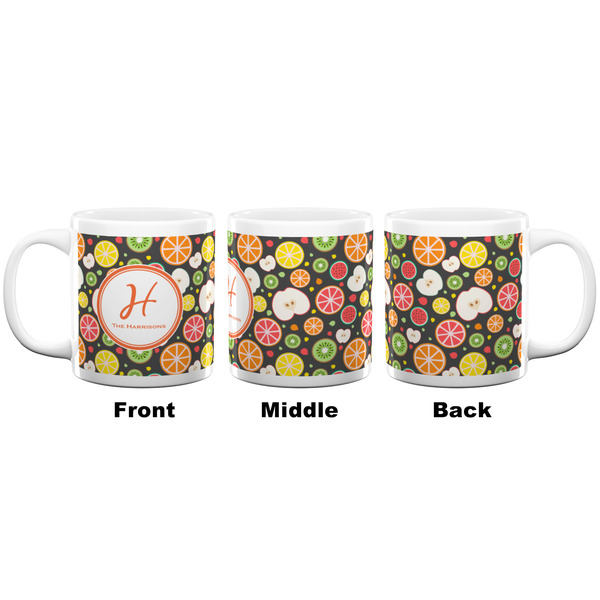 Apples & Oranges Coffee Mug - 20 oz - White APPROVAL