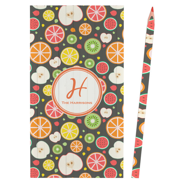 Apples & Oranges Colored Pencils - Front View