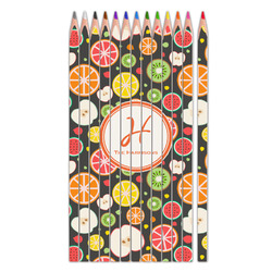 Apples & Oranges Colored Pencils (Personalized)