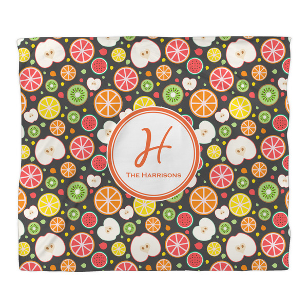 Apples & Oranges Comforter - King - Front
