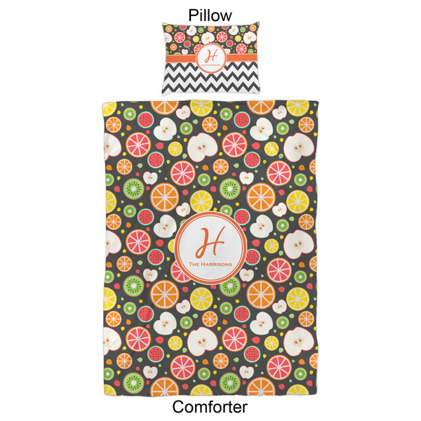 Apples & Oranges Comforter Set - Twin XL - Approval