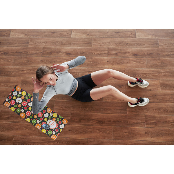Apples & Oranges Cooling Towel- Lifestyle