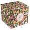 Apples & Oranges Cube Favor Gift Box - Front/Main