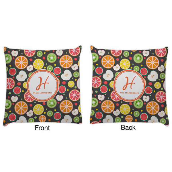 Apples & Oranges Decorative Pillow Case - Approval
