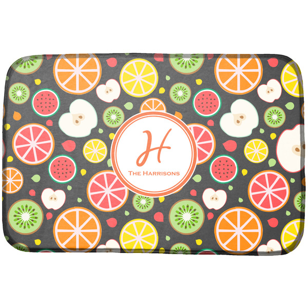 Custom Apples & Oranges Dish Drying Mat (Personalized)
