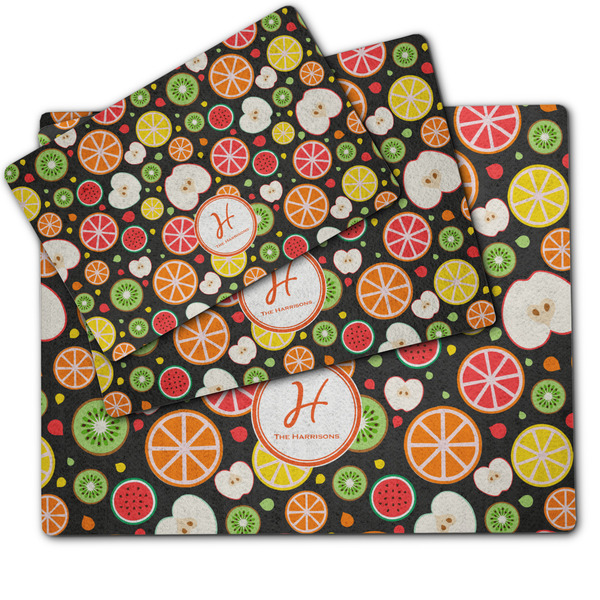 Apples & Oranges Dog Food Mat - MAIN (sm, med, lrg)