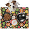 Apples & Oranges Dog Food Mat - Medium LIFESTYLE