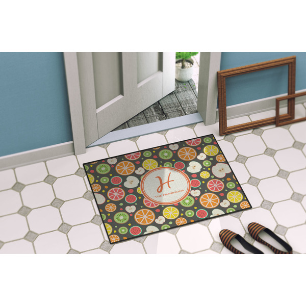 Apples & Oranges Door Mat Lifestyle