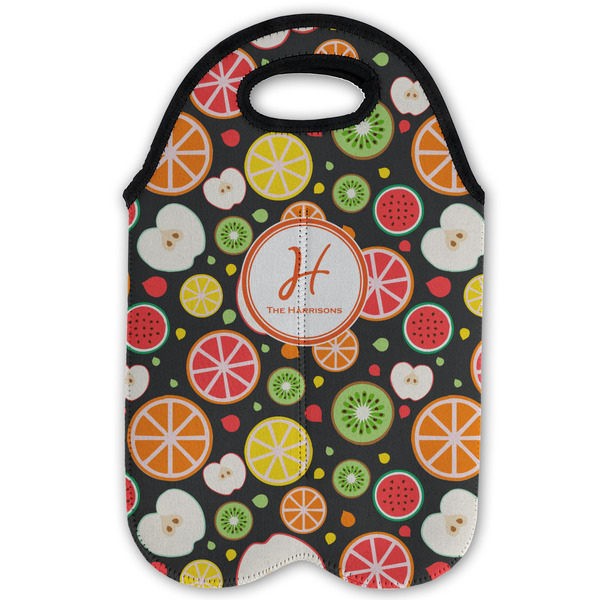 Apples & Oranges Double Wine Tote - Flat (new)