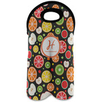 Apples & Oranges Wine Tote Bag (2 Bottles) (Personalized)