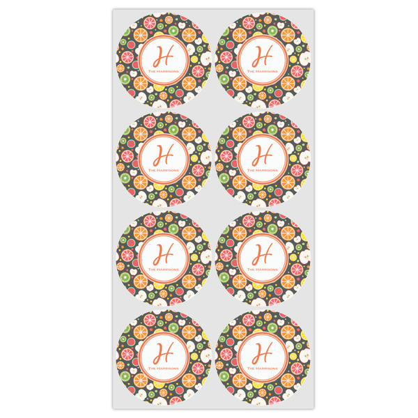 Apples & Oranges Drink Topper - Medium - Set of 12