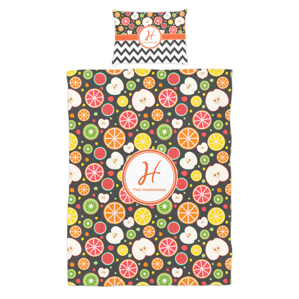 Apples & Oranges Duvet Cover Set - Twin - Alt Approval