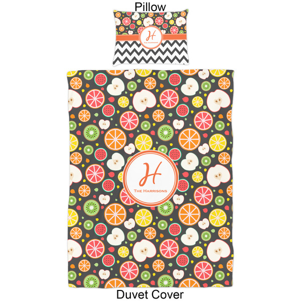 Apples & Oranges Duvet Cover Set - Twin - Approval