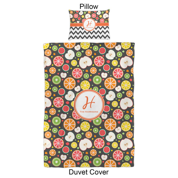 Apples & Oranges Duvet Cover Set - Twin XL - Approval