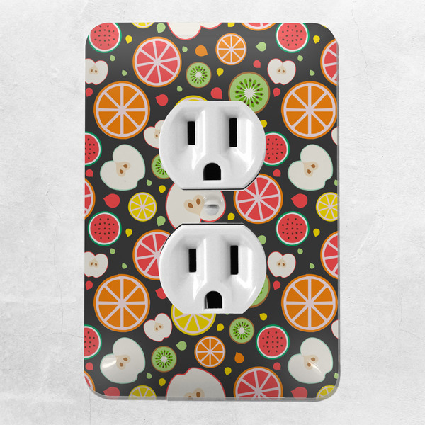 Apples & Oranges Electric Outlet Plate - LIFESTYLE