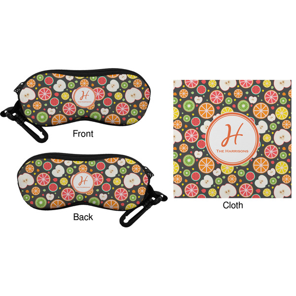 Apples & Oranges Eyeglass Case & Cloth (Approval)