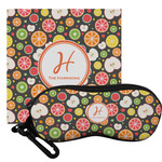 Apples & Oranges Eyeglass Case & Cloth (Personalized)