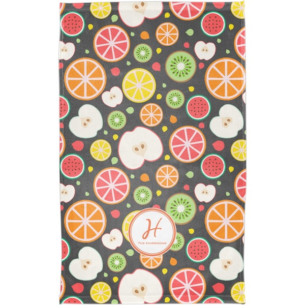 Apples & Oranges Finger Tip Towel - Full View