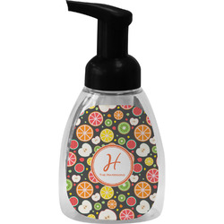 Apples & Oranges Foam Soap Bottle - Black (Personalized)