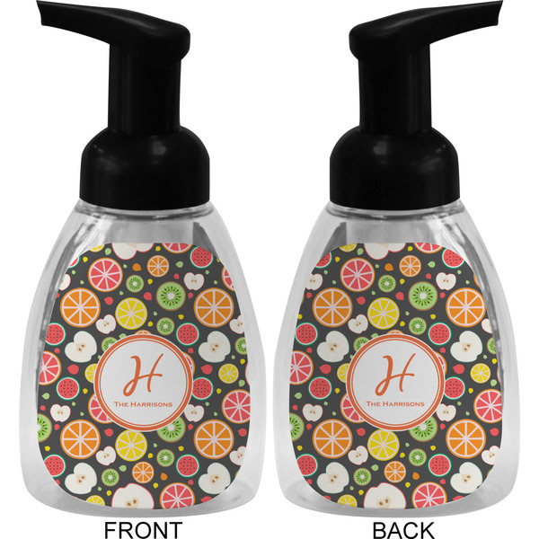 Apples & Oranges Foam Soap Bottle (Front & Back)