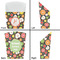 Apples & Oranges French Fry Favor Box - Front & Back View