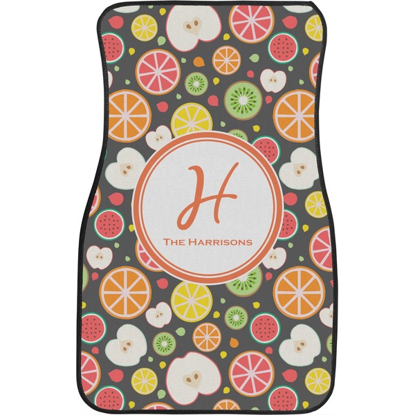 Apples & Oranges Front Seat Car Mat