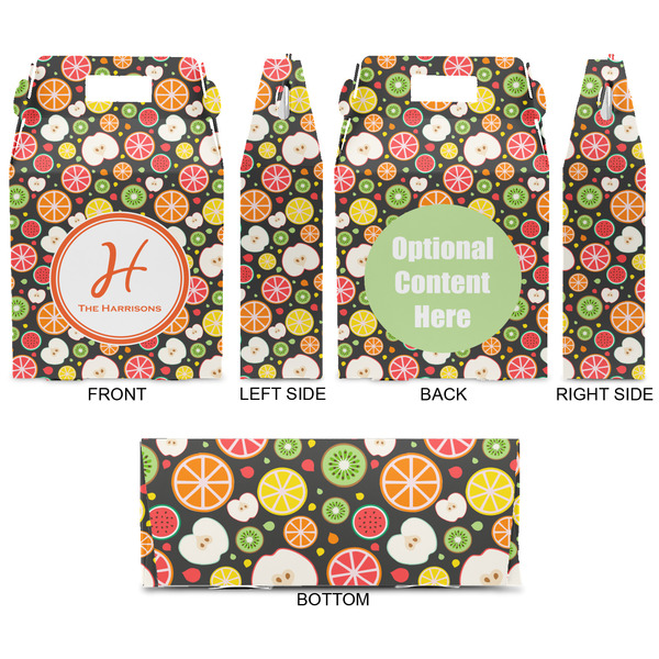Apples & Oranges Gable Favor Box - Approval