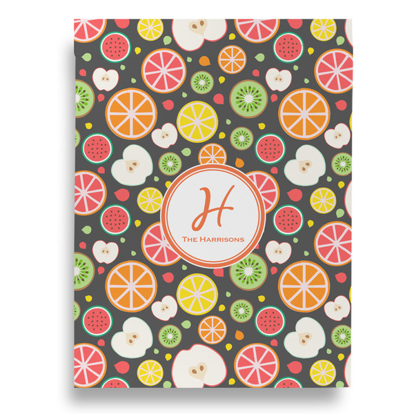 Apples & Oranges Garden Flags - Large - Double Sided - FRONT