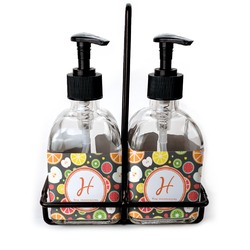 Apples & Oranges Glass Soap & Lotion Bottles (Personalized)