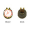 Apples & Oranges Golf Ball Hat Clip Marker - Apvl - GOLD