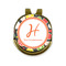 Apples & Oranges Golf Ball Marker - Hat Clip - Gold