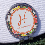 Apples & Oranges Golf Ball Marker - Hat Clip