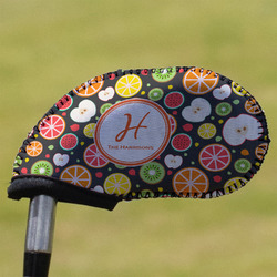 Apples & Oranges Golf Club Iron Cover (Personalized)
