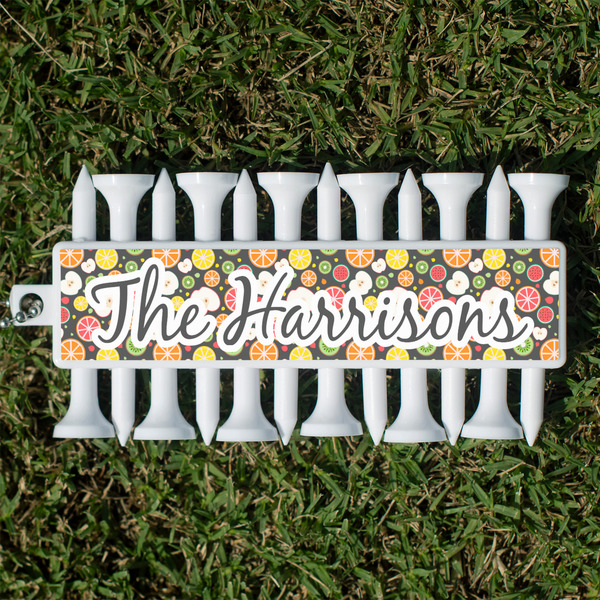 Custom Apples & Oranges Golf Tees & Ball Markers Set (Personalized)